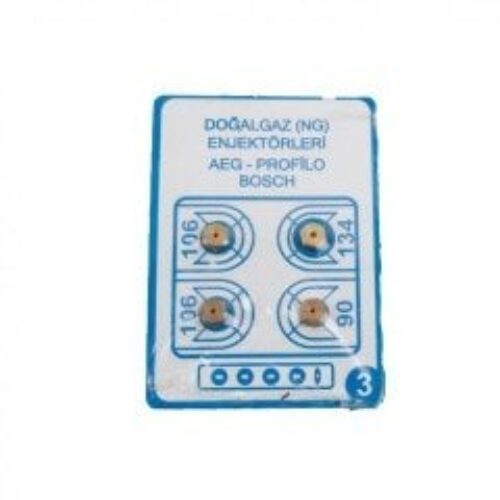 7mm Doğalgaz Enjektör Aeg – Profilo – Bosch