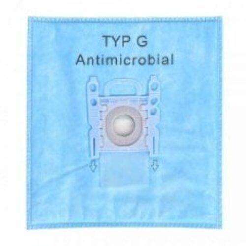 Bosch G Tipi 5 Katlı Pileli Sentetik Elektrikli Süpürge Torba Antimicrobial 5’L